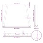 Patas para mesa de comedor en forma de V 3 uds acero natural de , Patas para mesas - Ref: Foro24-4012599, Precio: 160,77 €, D...