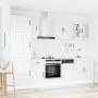 Mueble cocina Kalmar blanco de alto brillo 8 pzas de , Armarios de cocina - Ref: Foro24-3314803, Precio: 683,24 €, Descuento: %