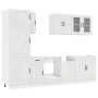 Mueble cocina Kalmar blanco de alto brillo 8 pzas de , Armarios de cocina - Ref: Foro24-3314793, Precio: 696,40 €, Descuento: %