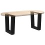 Patas para mesa de comedor forma V 2 uds negro 30x(30-31,3) cm de , Patas para mesas - Ref: Foro24-4012600, Precio: 48,70 €, ...
