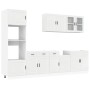 Mueble cocina Kalmar blanco de alto brillo 7 pzas de , Armarios de cocina - Ref: Foro24-3314753, Precio: 695,46 €, Descuento: %