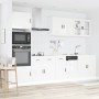 Mueble cocina Kalmar blanco de alto brillo 7 pzas de , Armarios de cocina - Ref: Foro24-3314753, Precio: 695,46 €, Descuento: %