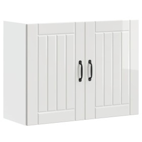 Armario de pared de cocina Lucca blanca de alto brillo de , Armarios de cocina - Ref: Foro24-853829, Precio: 87,48 €, Descuen...