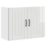 Armario de pared de cocina Lucca blanca de alto brillo de , Armarios de cocina - Ref: Foro24-853829, Precio: 87,48 €, Descuen...