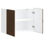 Armario de pared de cocina Lucca roble marrón de , Armarios de cocina - Ref: Foro24-853834, Precio: 77,19 €, Descuento: %