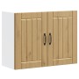 Armario de pared de cocina Lucca roble artesanal de , Armarios de cocina - Ref: Foro24-853836, Precio: 84,58 €, Descuento: %