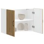 Armario de pared de cocina Lucca roble artesanal de , Armarios de cocina - Ref: Foro24-853836, Precio: 84,58 €, Descuento: %