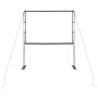 Pantalla de proyección con soportes 100 pulgadas 4:3 de , Pantallas para proyección - Ref: Foro24-4101044, Precio: 39,20 €, D...