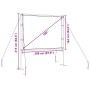Pantalla de proyección con soportes 100 pulgadas 4:3 de , Pantallas para proyección - Ref: Foro24-4101044, Precio: 39,20 €, D...
