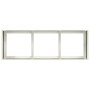 Jardinera de acero laminado en frío blanco 120x40x40 cm de , Maceteros y jardineras - Ref: Foro24-860676, Precio: 112,86 €, D...