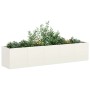 Jardinera de acero laminado en frío blanco 200x40x40 cm de , Maceteros y jardineras - Ref: Foro24-860683, Precio: 148,00 €, D...