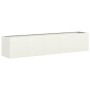 Jardinera de acero laminado en frío blanco 200x40x40 cm de , Maceteros y jardineras - Ref: Foro24-860683, Precio: 148,00 €, D...