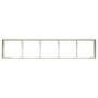 Jardinera de acero laminado en frío blanco 200x40x40 cm de , Maceteros y jardineras - Ref: Foro24-860683, Precio: 148,00 €, D...
