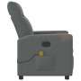 Sillón de masaje reclinable de tela gris oscuro de , Sillones - Ref: Foro24-4104845, Precio: 203,53 €, Descuento: %