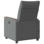 Sillón de masaje reclinable de tela gris oscuro de , Sillones - Ref: Foro24-4104845, Precio: 203,53 €, Descuento: %