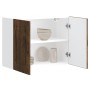 Armario de pared para cocina Kalmar de roble ahumado de , Armarios de cocina - Ref: Foro24-853592, Precio: 75,63 €, Descuento: %