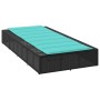 Tumbona con cojín flotante ratán sintético negro de , Tumbonas - Ref: Foro24-4104210, Precio: 212,65 €, Descuento: %