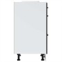 Mueble bajo de cocina Lucca madera ingeniería negra de , Armarios de cocina - Ref: Foro24-854231, Precio: 90,12 €, Descuento: %