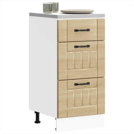Mueble bajo de cocina Lucca roble sonoma de , Armarios de cocina - Ref: Foro24-854233, Precio: 90,34 €, Descuento: %