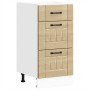 Mueble bajo de cocina Lucca roble sonoma de , Armarios de cocina - Ref: Foro24-854233, Precio: 90,34 €, Descuento: %