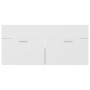 Armario para lavabo contrachapada blanco roble 100x38,5x46 cm de vidaXL, Muebles de baño - Ref: Foro24-804679, Precio: 50,11 ...
