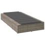 Tumbona con cojín flotante ratán sintético gris de , Tumbonas - Ref: Foro24-4104204, Precio: 218,79 €, Descuento: %