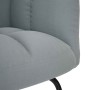 Silla mecedora de tela gris claro de , Mecedoras - Ref: Foro24-4016789, Precio: 128,90 €, Descuento: %