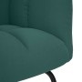 Silla mecedora de tela verde oscura de , Mecedoras - Ref: Foro24-4016794, Precio: 120,26 €, Descuento: %