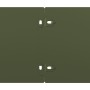 Bordes césped 10 uds acero laminado frío verde oliva 15x103 cm de , Ribetes y bordes para jardín - Ref: Foro24-860145, Precio...