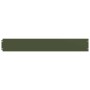 Bordes césped 50 uds acero laminado frío verde oliva 15x103 cm de , Ribetes y bordes para jardín - Ref: Foro24-860151, Precio...