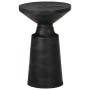 Mesa auxiliar madera maciza de mango negra Ø33x50 cm de , Mesas auxiliares - Ref: Foro24-4017539, Precio: 112,68 €, Descuento: %
