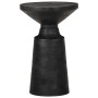Mesa auxiliar madera maciza de mango negra Ø33x50 cm de , Mesas auxiliares - Ref: Foro24-4017539, Precio: 112,68 €, Descuento: %