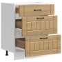 Mueble bajo de cocina Lucca roble artesanal de , Armarios de cocina - Ref: Foro24-854278, Precio: 113,23 €, Descuento: %