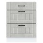 Mueble bajo de cocina Lucca madera contrachapada gris cemento de , Armarios de cocina - Ref: Foro24-854273, Precio: 107,17 €,...
