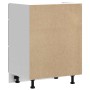 Mueble bajo de cocina Lucca madera contrachapada gris cemento de , Armarios de cocina - Ref: Foro24-854273, Precio: 107,17 €,...