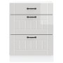 Mueble bajo de cocina Lucca blanca de alto brillo de , Armarios de cocina - Ref: Foro24-854271, Precio: 122,28 €, Descuento: %
