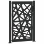 Puerta de jardín de acero negra diseño luminoso 105x155 cm de , Puertas de jardín - Ref: Foro24-4100951, Precio: 222,76 €, De...
