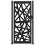 Puerta de jardín de acero negra diseño luminoso 105x205 cm de , Puertas de jardín - Ref: Foro24-4100953, Precio: 273,11 €, De...
