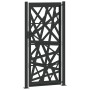 Puerta de jardín de acero negra diseño luminoso 105x205 cm de , Puertas de jardín - Ref: Foro24-4100953, Precio: 273,11 €, De...