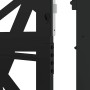 Puerta de jardín de acero negra diseño luminoso 105x205 cm de , Puertas de jardín - Ref: Foro24-4100953, Precio: 273,11 €, De...