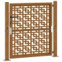 Puerta de jardín diseño en cruz de acero desgastado 105x105 cm de , Puertas de jardín - Ref: Foro24-4101004, Precio: 180,13 €...