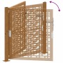 Puerta de jardín diseño en cruz de acero desgastado 105x105 cm de , Puertas de jardín - Ref: Foro24-4101004, Precio: 180,13 €...
