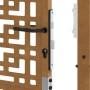 Puerta de jardín diseño en cruz de acero desgastado 105x105 cm de , Puertas de jardín - Ref: Foro24-4101004, Precio: 180,13 €...