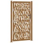 Puerta de jardín diseño con listón acero desgastado 105x180 cm de , Puertas de jardín - Ref: Foro24-4100987, Precio: 259,93 €...
