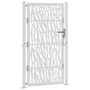 Puerta de jardín diseño con listón acero desgastado 105x180 cm de , Puertas de jardín - Ref: Foro24-4100987, Precio: 259,93 €...