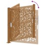 Puerta de jardín diseño de hojas de acero desgastado 105x105 cm de , Puertas de jardín - Ref: Foro24-4100964, Precio: 167,45 ...