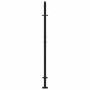 Puerta de jardín diseño llama acero negro 105x155 cm de , Puertas de jardín - Ref: Foro24-4100991, Precio: 221,41 €, Descuent...