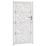 Puerta de jardín diseño llama acero desgastado 105x205 cm de , Puertas de jardín - Ref: Foro24-4100998, Precio: 237,46 €, Des...