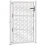 Puerta de jardín diseño en cruz de acero desgastado 105x155 cm de , Puertas de jardín - Ref: Foro24-4101006, Precio: 220,41 €...