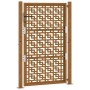 Puerta de jardín diseño en cruz de acero desgastado 105x155 cm de , Puertas de jardín - Ref: Foro24-4101006, Precio: 220,41 €...